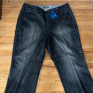 NWT Women’s Dark Wash Black Jeans - Classic Straight Fit